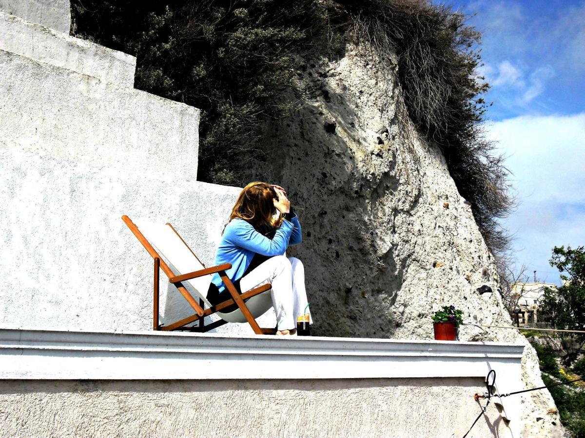 Bioclimatic Cave House Santorini Villa Vóthon Exterior foto