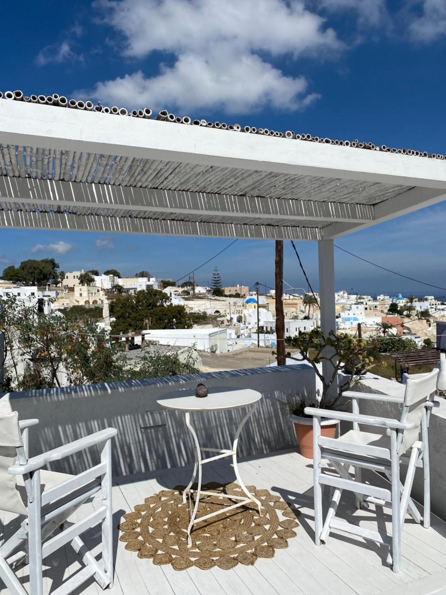 Bioclimatic Cave House Santorini Villa Vóthon Exterior foto